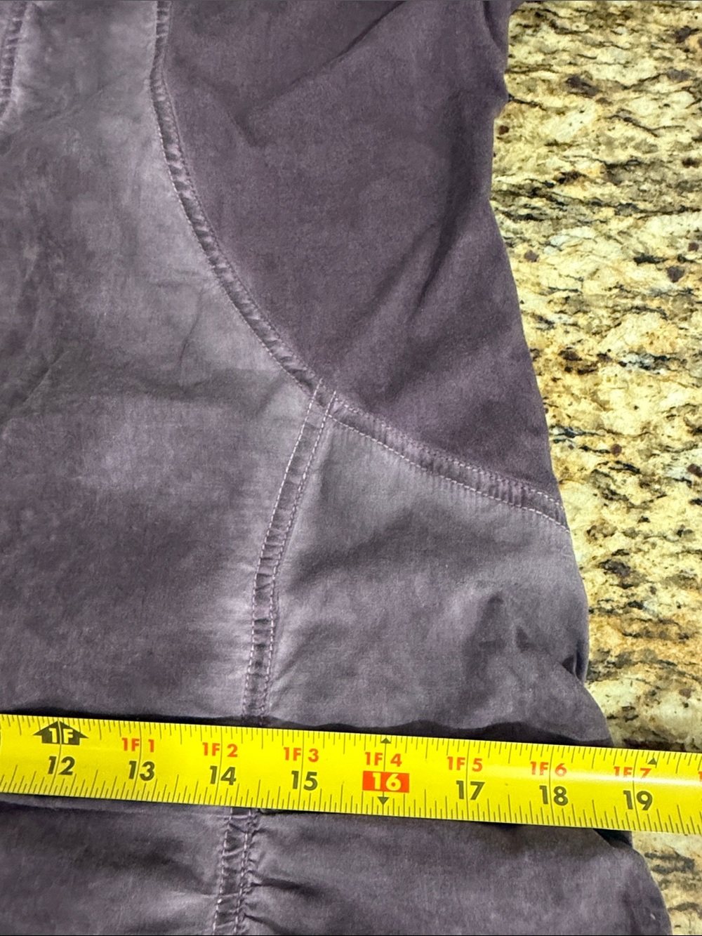 XCVI Purple Mineral Wash Ruched Mini Dress Short Sleeve Boho Size M - Picture 8 of 9